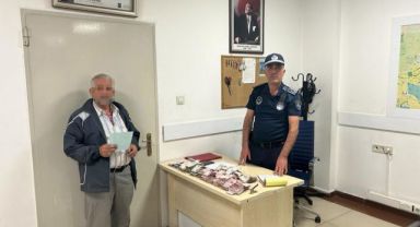 Dilencinin üzerinden 34 bin TL çıktı