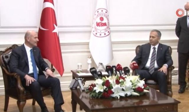 İçişleri Bakanlığı'nda devir teslim töreni