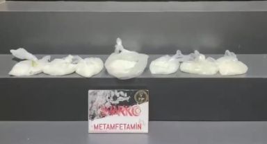 İzmir’de 2 kilo metamfetamin ele geçirildi