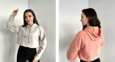Kapüşonlu Sweatshirt Kadın