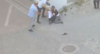 Kavga ettiği kız arkadaşı ile arasına giren şahsı sokak ortasında vurarak öldürdü