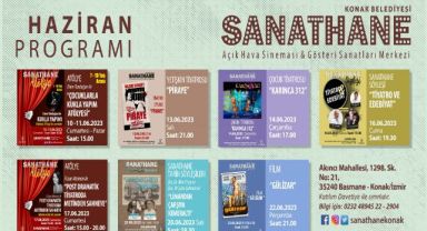 Sanathane’de sanat dolu haziran