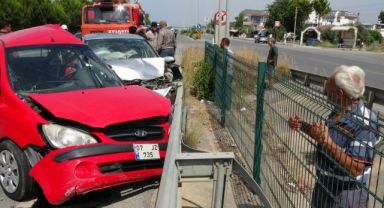 Sürücünün bir anlık dikkatsizliği faciaya davetiye çıkarıyordu