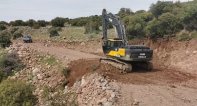 Aliağa’da ormanlık alanlarda hummalı çalışma