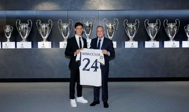 Arda Güler, Real Madrid'de 24 numaralı formayı giyecek