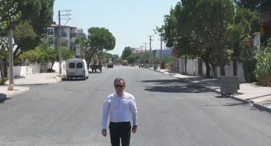 Bergama asfalt çalışmaları hız kesmeden devam ediyor