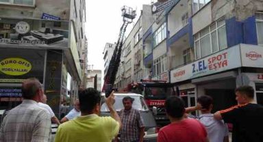 Çatı katında yangın