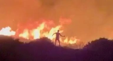 Çeşme yangınındaki kundakçı tutuklandı