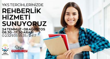 Çiğli Belediyesi'nden üniversite adaylarına rehberlik desteği