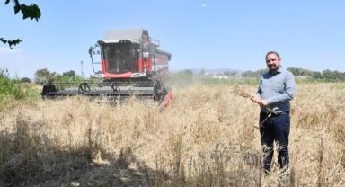 Çiğli’de örnek tarım uygulaması: İlk hasat başladı!