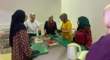 Çiğli'de sağlıklı atıştırmalıklar üretimi için eğitimler tamamlandı
