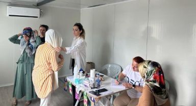 DEÜ, deprem bölgesinde salgına karşı harekete geçti