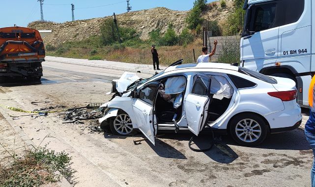 Feci trafik kazası: 1 ölü, 3 yaralı