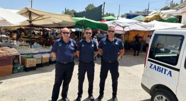 Gaziemir Belediyesi zabıtasından örnek davranış