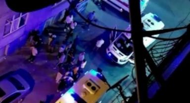 Genç kız abisinden kaçmak için camdan atladı