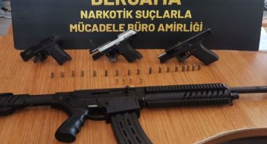 Hakkında 10 ayrı yakalama emri bulunan zanlı kıskıvrak yakalandı