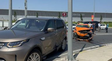 Havalimanı'nda kaza: 3 yaralı