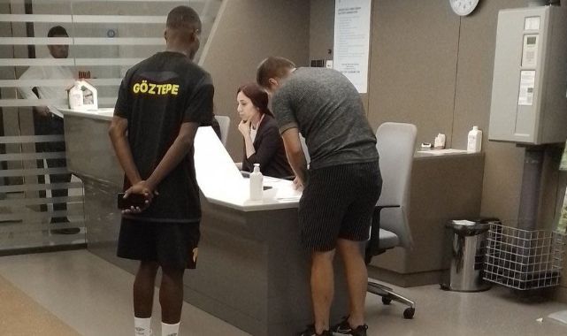 Ibrahima Sory Diallo, Göztepe için sağlık kontrolünde