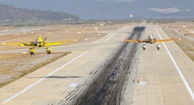 İlk yerli yangın söndürme helikopteri ’Nefes’ Rodos’ta