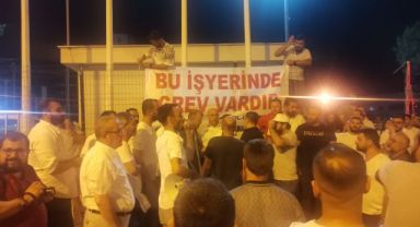 İzmir’de metro ve tramvay çalışanları greve gitti