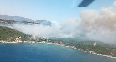 İzmir’deki orman yangınında yaralanan personel şehit oldu