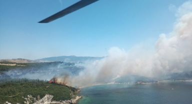İzmir'deki orman yangınıyla ilgili gözaltına alınan 2 kişi serbest!