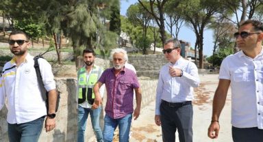 İzmir'in ilk Millet Bahçesi tamamlanıyor