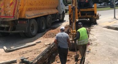 İZSU Balçova’da taşkın riskine karşı önlem alıyor