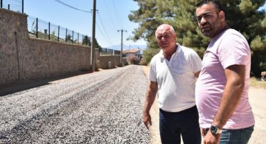 Kendi asfaltını üreten Kemalpaşa