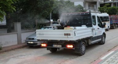 Menderes’te haşere ile mücadele