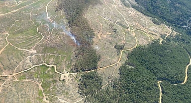 Muğla'daki orman yangını kontrol altına alındı