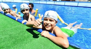 Portatif havuzlar bu yaz da İzmirli çocukları sevindirecek