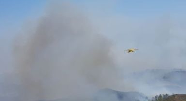 Türk uçakları Rodos yangınında 414 ton su atımı gerçekleştirdi