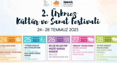 Ürkmez’de festival zamanı