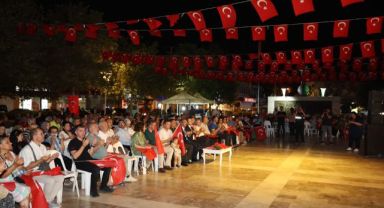 Urla'da '15 Temmuz Demokrasi ve Milli Birlik Günü' etkinliği