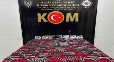 Yasa dışı silah imalathanesine baskın: 3 gözaltı