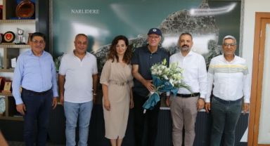 Aslanoğlu’ndan Engin’e ‘geçmiş olsun’ ziyareti