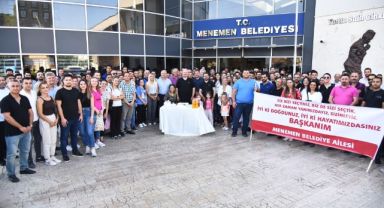 Başkan Pehlivan'a sürpriz kutlama