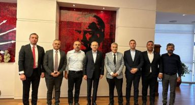 Başkan Tekin'den Kılıçdaroğlu'na ziyaret