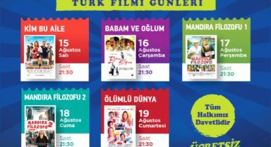 Bergama Belediyesi “yazlık sinema günleri” başlıyor