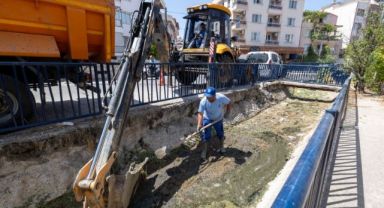 ​Dikili’deki Sülüklü Deresi temizlendi