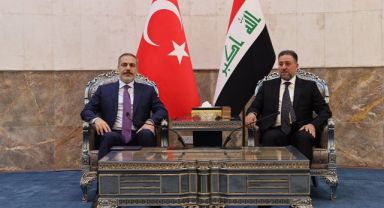 Dışişleri Bakanı Fidan, Irak Egemenlik İttifakı Lideri Hançer ile görüştü