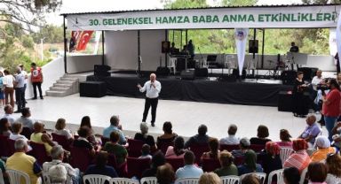 Hamzababa Anma Etkinliği’nin 30’ncusu yapıldı