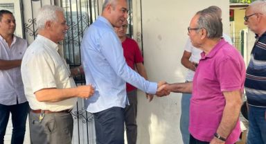 İlçe başkanı adayı Güçlü'ye muhtarlardan destek