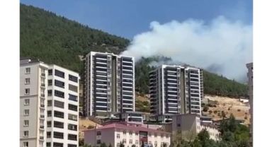 Kahramanmaraş’ta orman yangını!