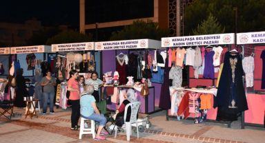 Kemalpaşa'da emekçi kadınlara destek