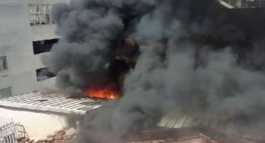 Klima motoru bomba gibi patladı
