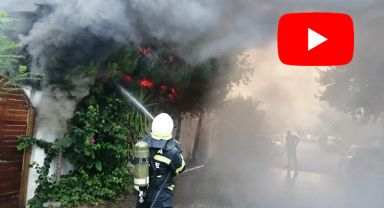 Marmaris’te otelde yangın