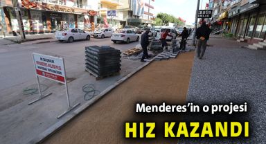 Menderes’in o projesi hız kazandı