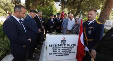 Menderes'te 30 Ağustos'ta şehitler unutulmadı